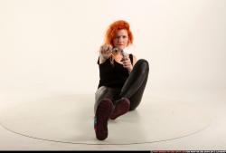 Zora Dual Pistols Pose 1